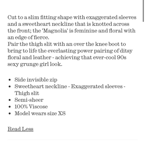 Rat & Boa Magnolia floral dress - Picture 5 of 15